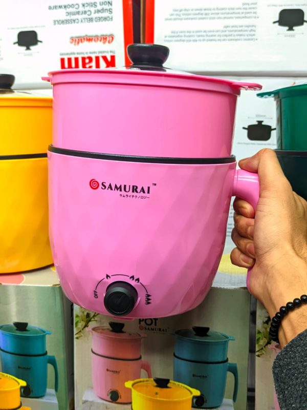 Multifunctional Mini Electric Rice Cooker - Non-Stick Cooking Pot - 1.8 L. Non-Stick Electric Rice